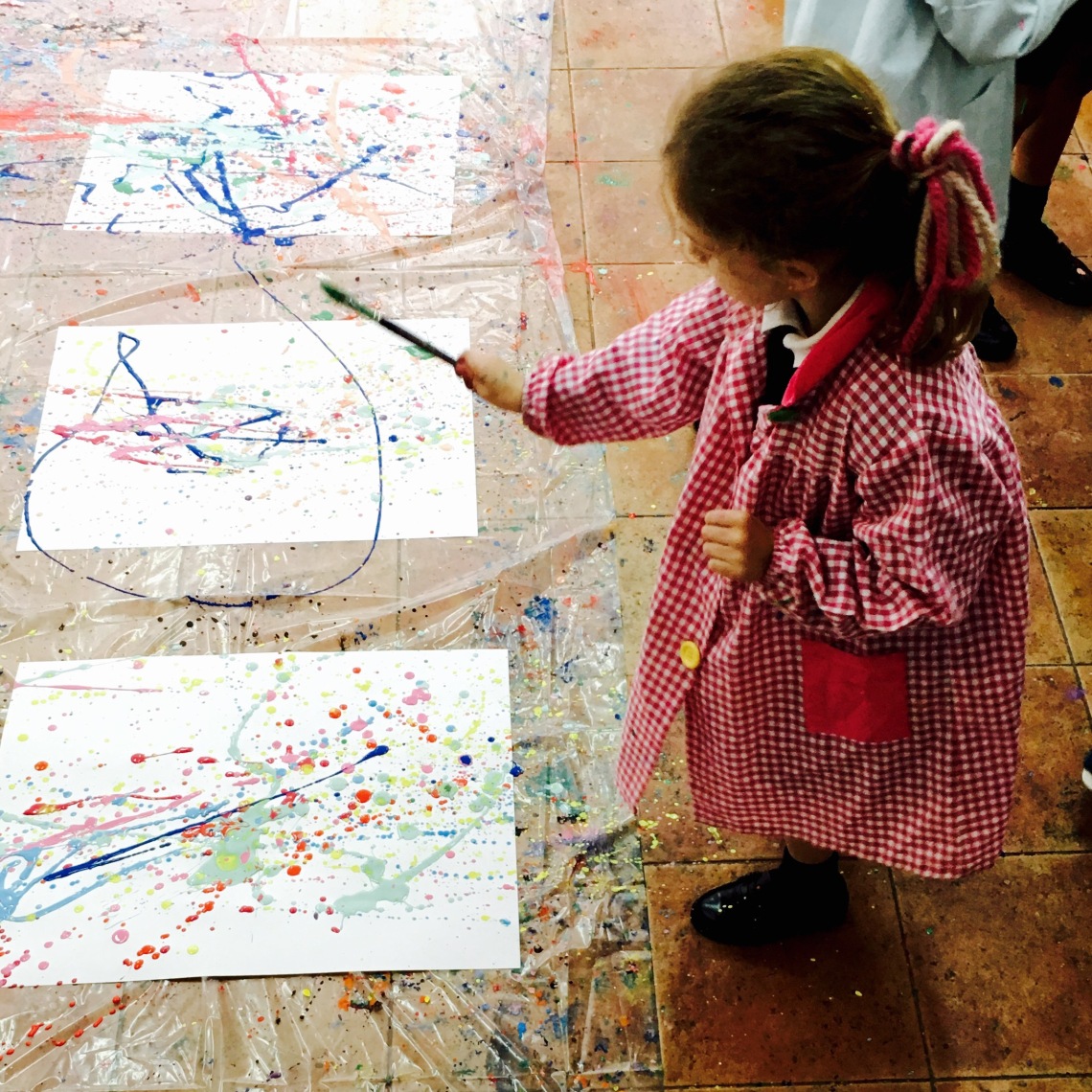 ©Arte Miúda. Semana de Jackson Pollock. Vigo, 2016.